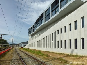 Nouveau garage Facchinetti et logements étudiants, Neuchâtel NE