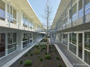 Nouveau garage Facchinetti et logements étudiants, Neuchâtel NE