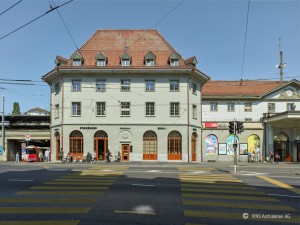 Bahnhofsgebäude, Freiburg FR