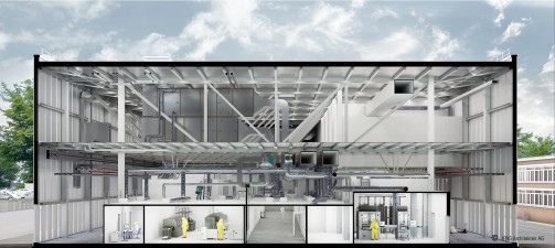 Produktionshalle für pharmazeutische Produkte, Zug ZG